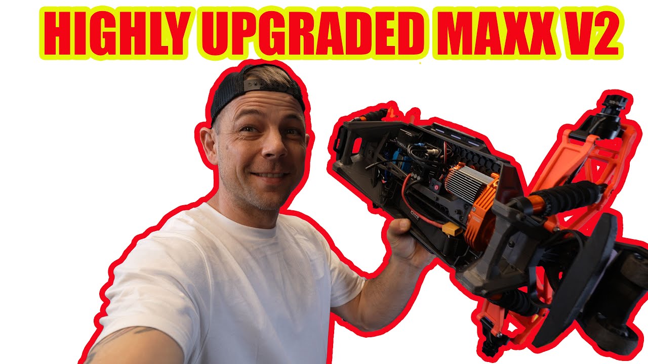 HIGHLY UPGRADED TRAXXAS MAXX V2 #GPM #TREALHOBBY #PNWRCMADNESS BUILD AND BASH!!