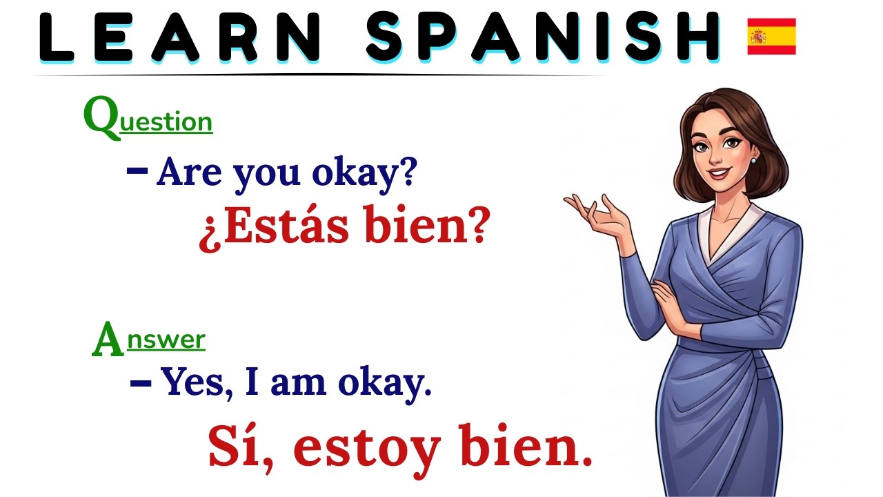 Basic Spanish Conversations for Every Spanish Learner | Speak Spanish | Easy Spanish | Learn spanish