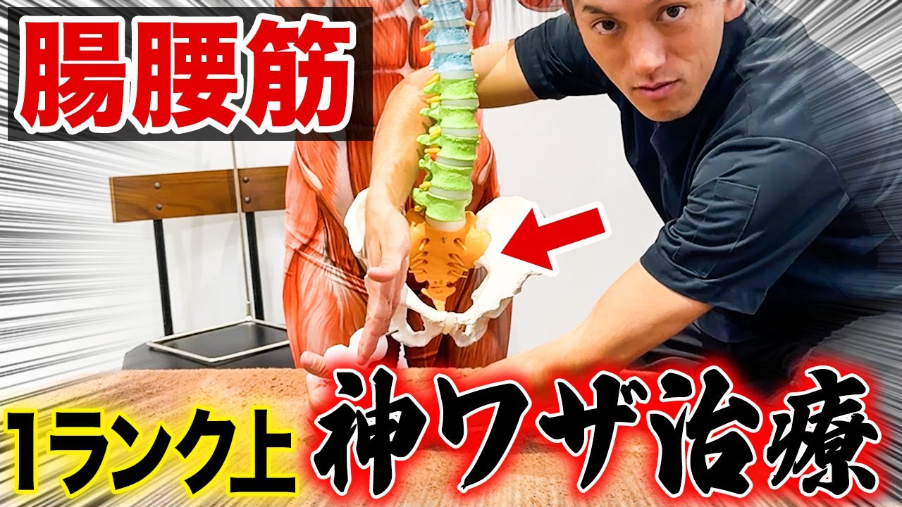 【開業した治療家必見】すぐマネできる腸腰筋の運動療法を世界一分かりやすく徹底解説！腰痛の改善に大きく影響します。