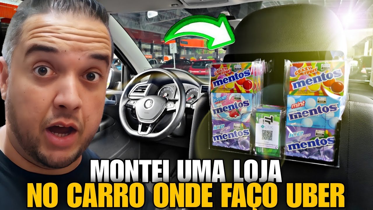 ABRI UMA LOJA NO MEU CARRO PARA FAZER UBERx