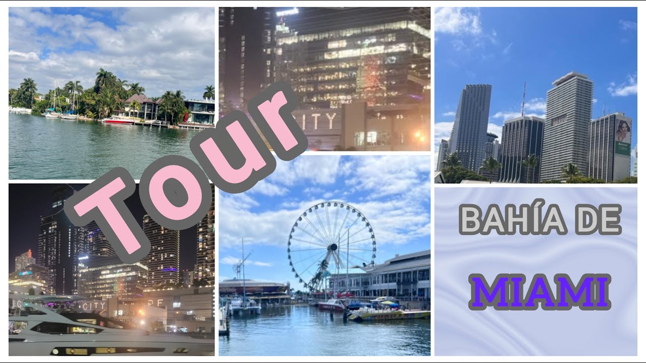 Tour en la Bahía de Miami Florida #MisViajes-jemar