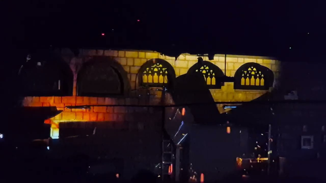 Medieval Night Castle San Miguel Tenerife