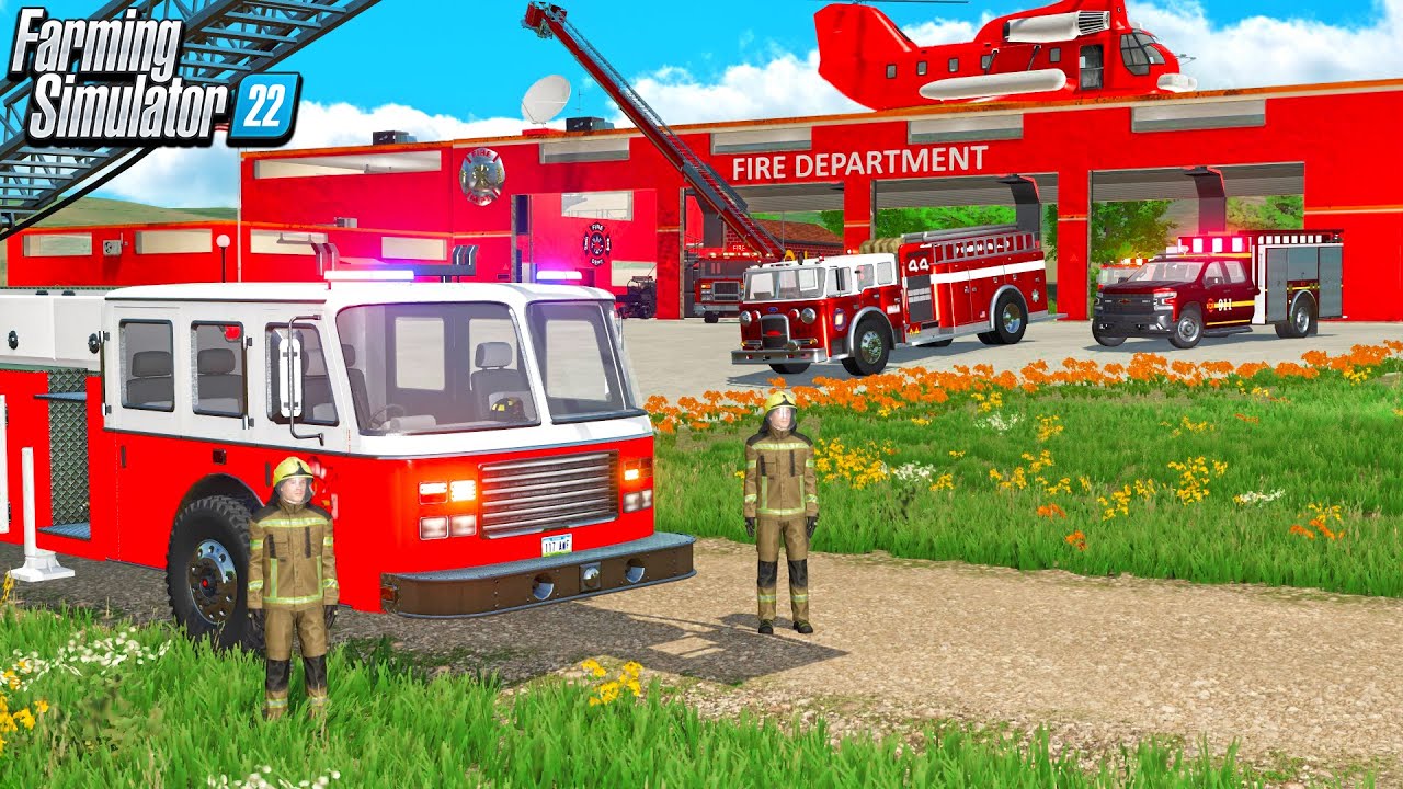NEW FIRE TRUCKS + FIRE STATION | CAN WE MAKE BILLIONS?