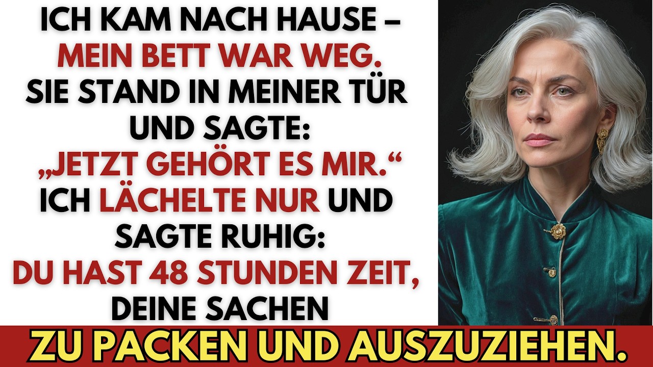 „Jetzt gehört es mir“ — Meine Schwiegertochter nahm mein Schlafzimmer… und irrte sich
