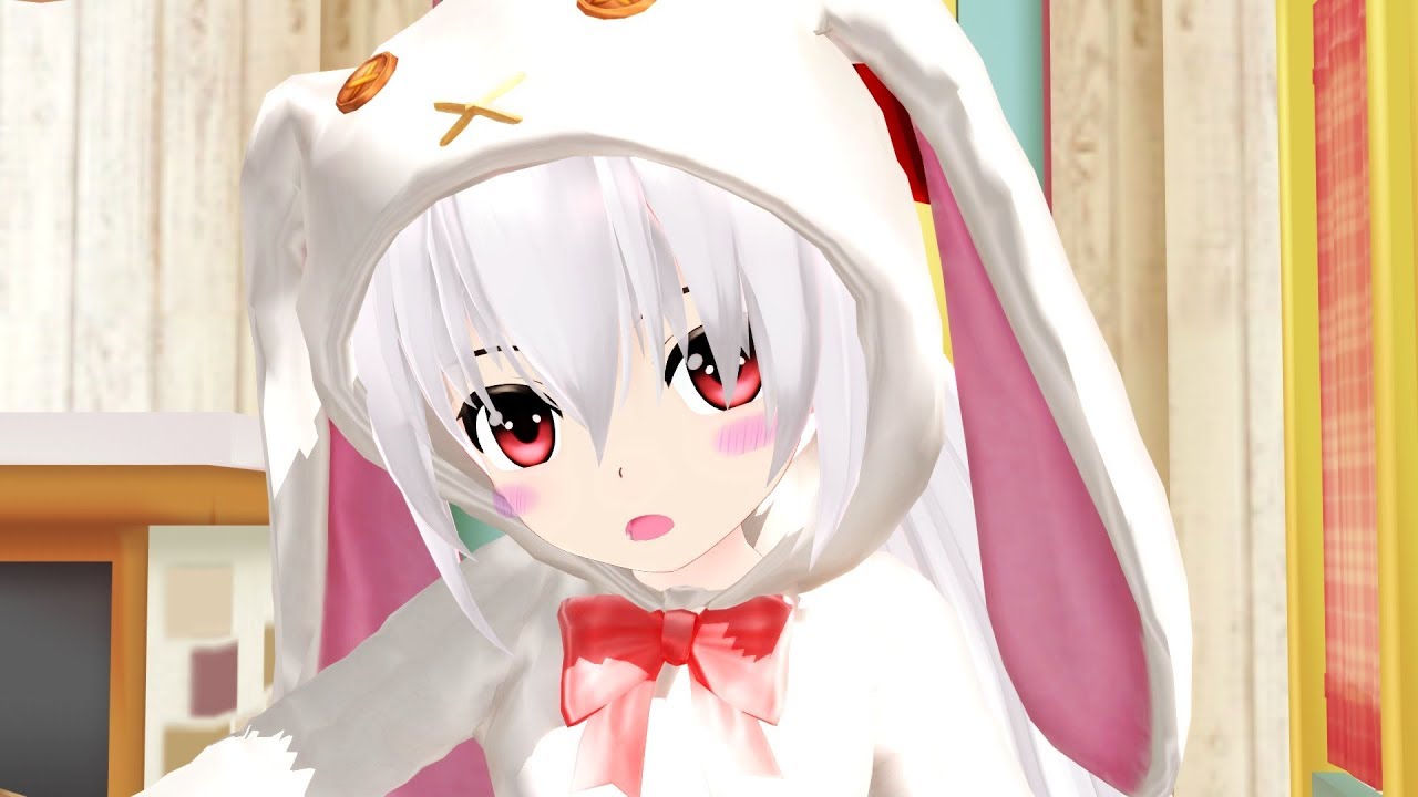 【おねがいダーリン】ちび妹紅(もこう)でおねがいダーリン【東方MMD】