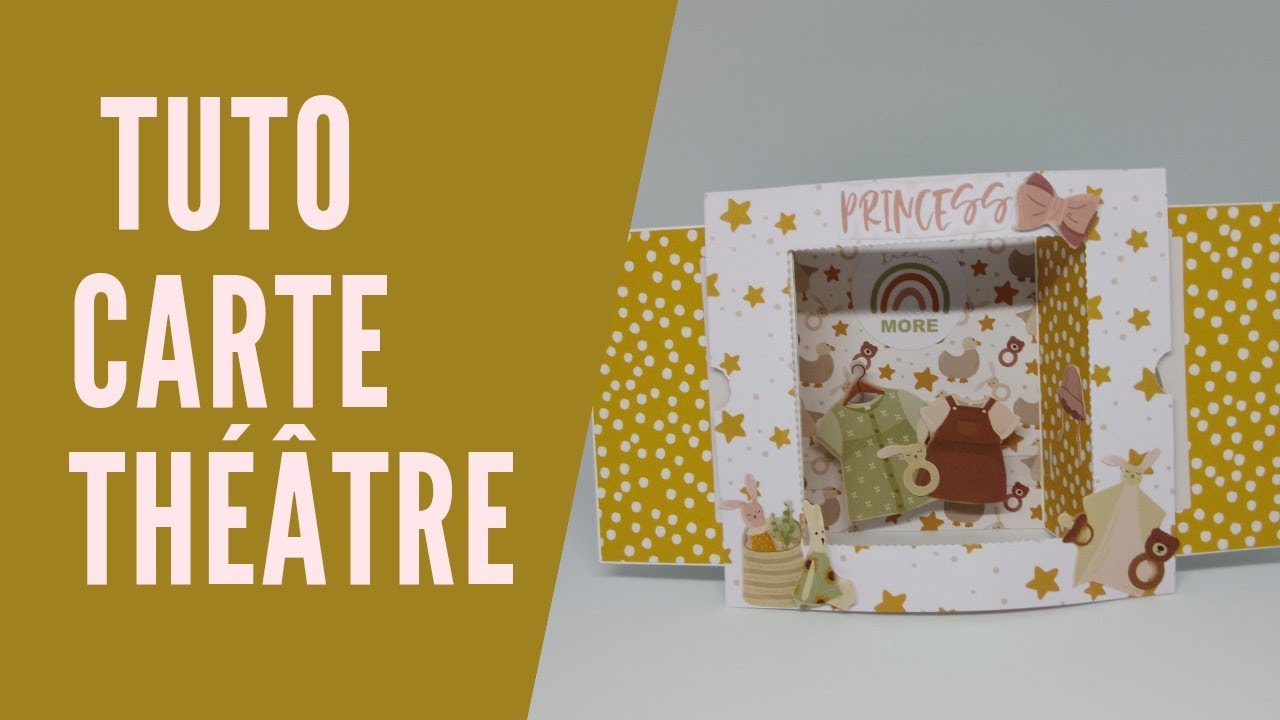 Tuto carte théâtre avec les blocs Action
