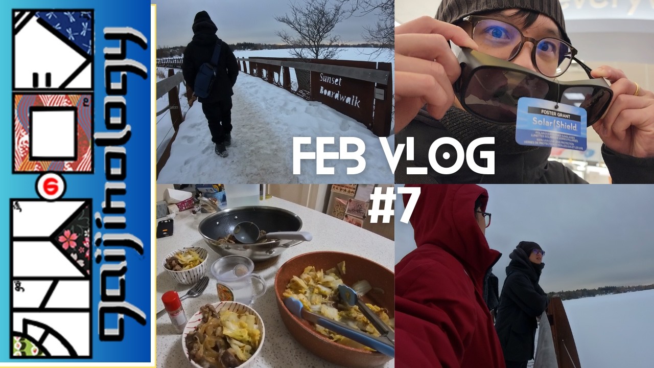 Frozen Lake Adventure & BEST Gyudon Recipe! ❄️🥩 | Gaijin Feb Vlog (#7)