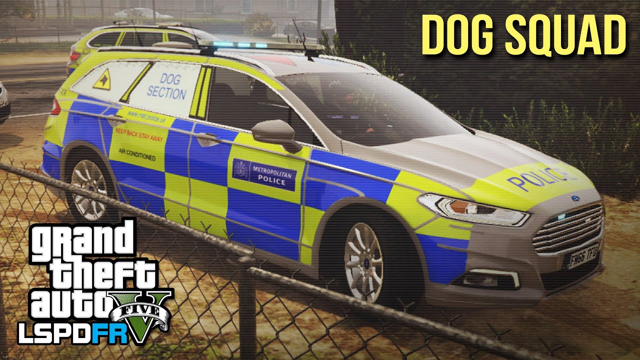 GTA 5 LSPDFR - Met Police Dog Squad ft. 