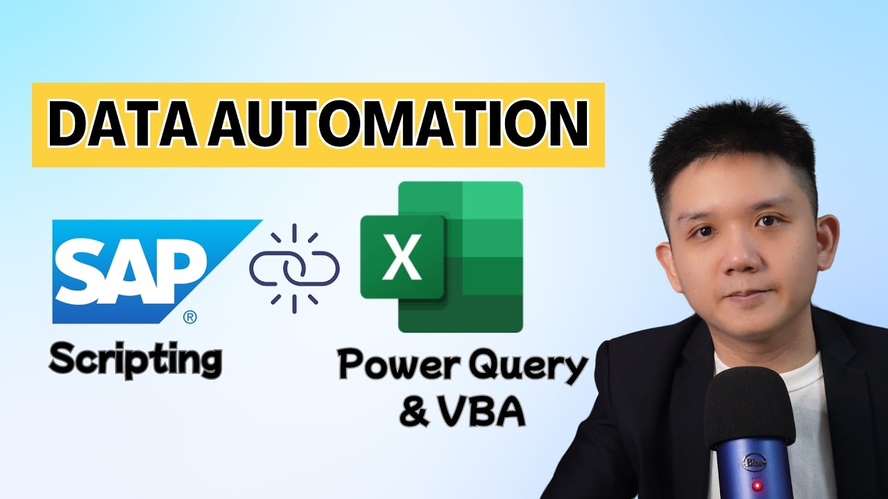 Извлечение и преобразование данных SAP одним щелчком! Автоматизация с Excel VBA и Power Query