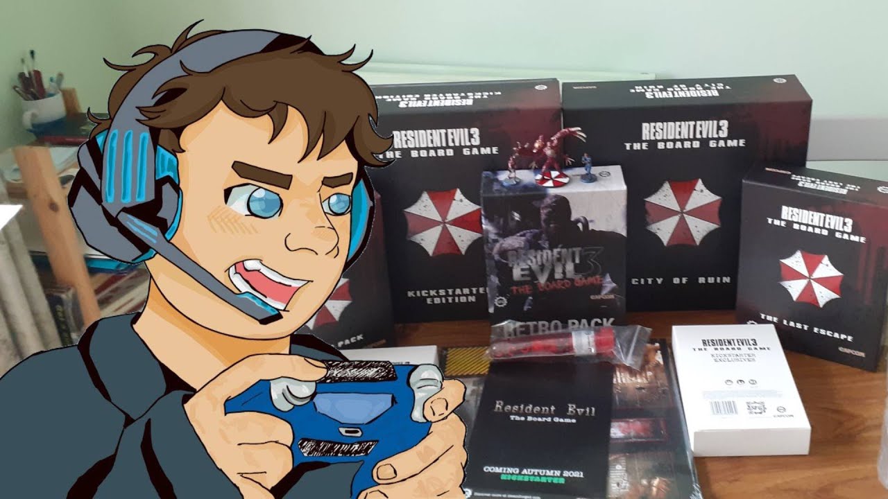 Special Video! Resident Evil 3: The Board Game Unboxing!