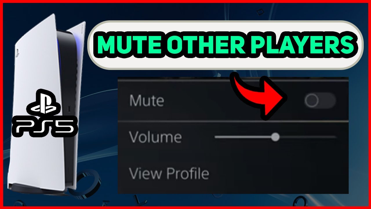 PS5 HOW TO MUTE OTHER PLAYERS NEW EASY