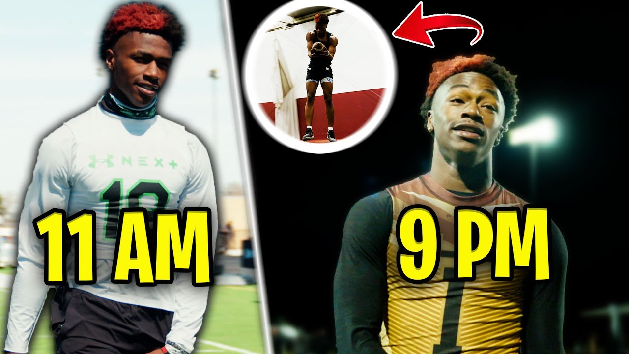 Day in the Life With 5 Star Johntay Cook #1