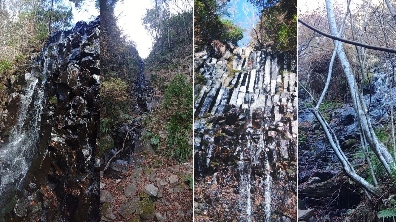 【湯河原の秘瀑探検ハイク】六方の滝、清水の滝