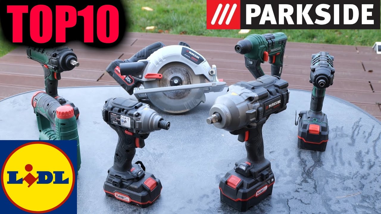 TOP 10 PARKSIDE LIDL: 10 моих любимых инструментов!