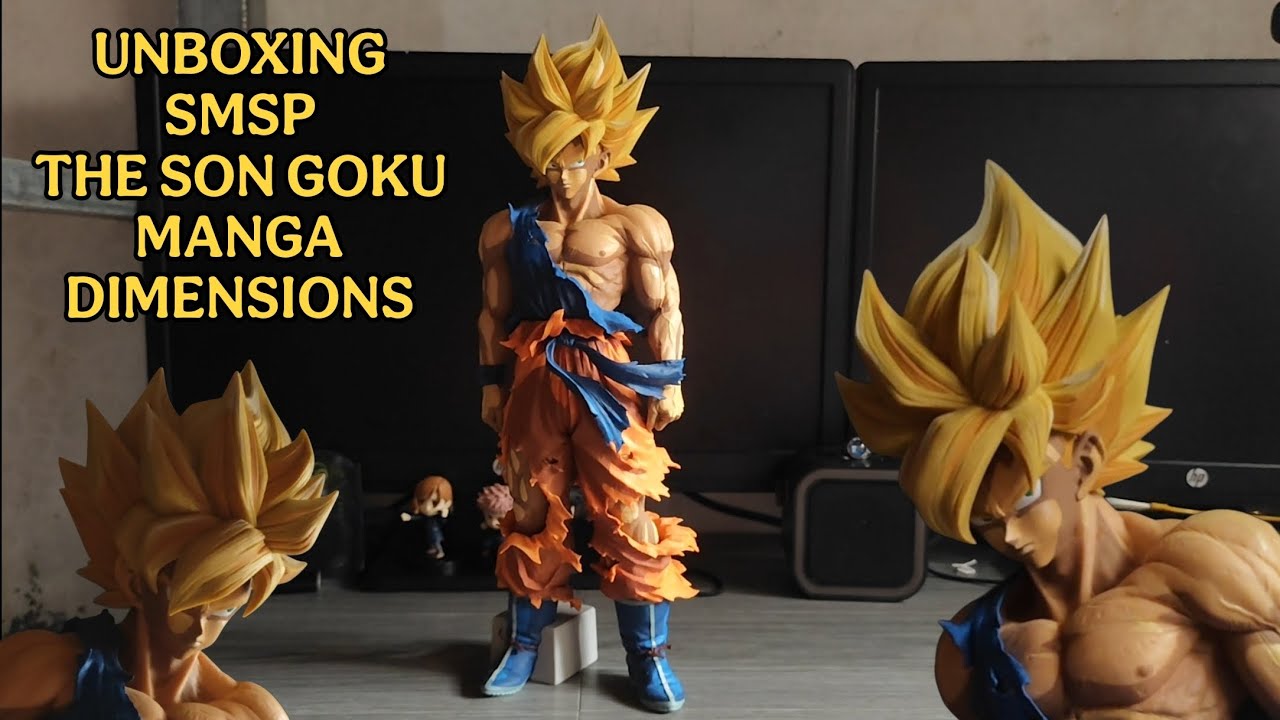 Unboxing / Review / Size Comparison SMSP The Son Goku - Manga Dimensions