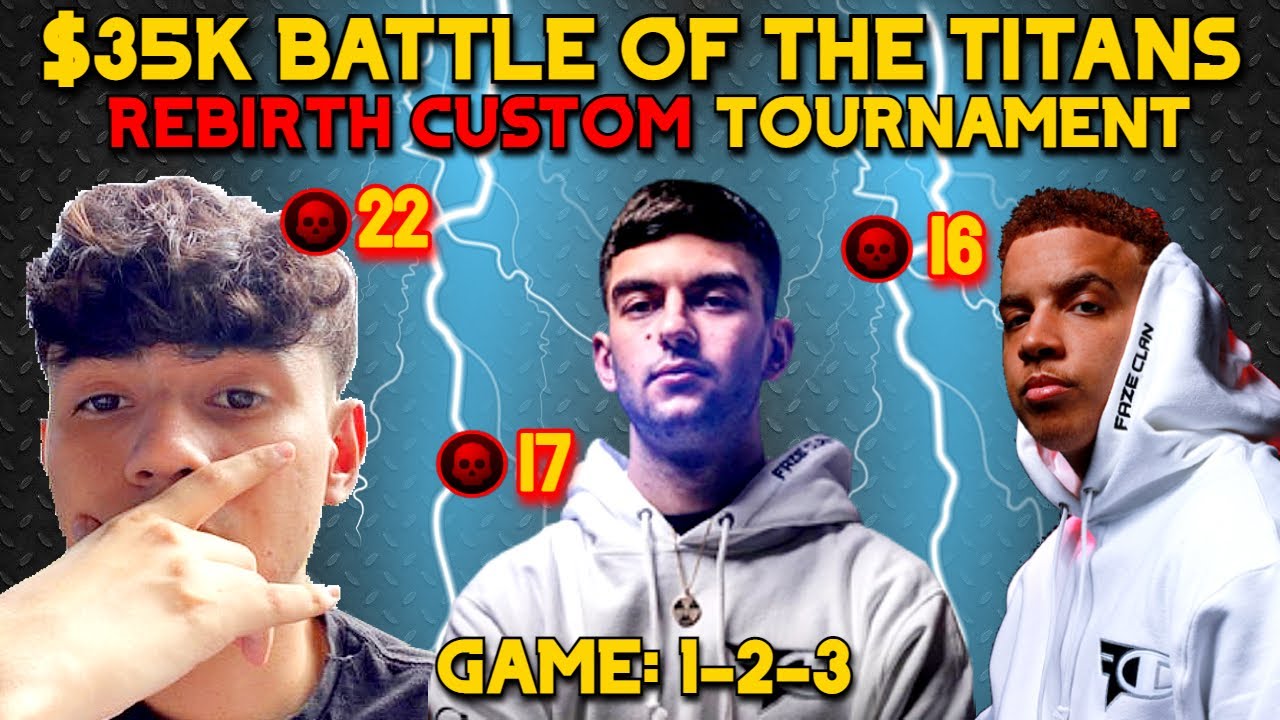 *NEW* WARZONE DiazBiffle & Booya & Swagg / $35K Battle of the Titans Rebirth Island Tournament!