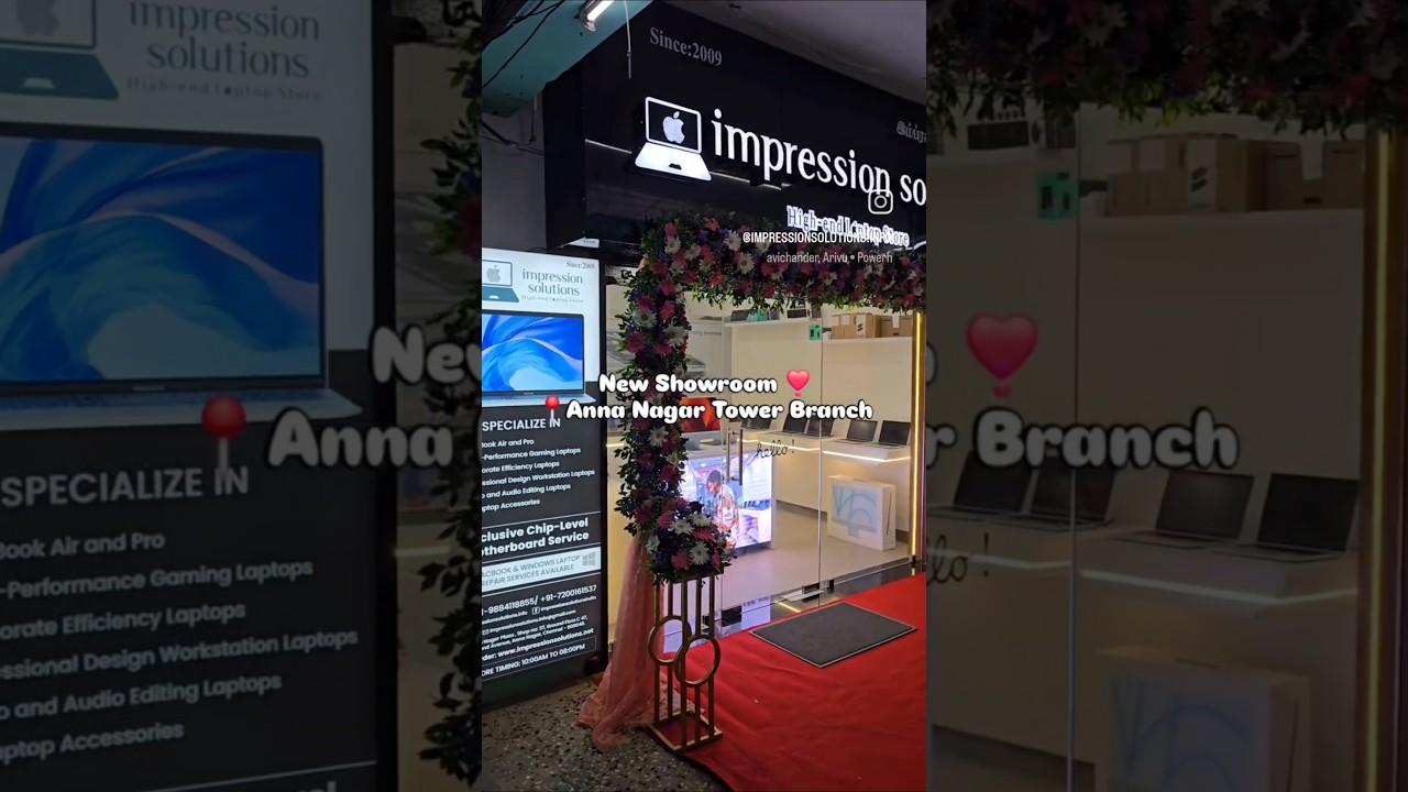 Grand Opening New Showroom ❣️📍 Anna Nagar Tower