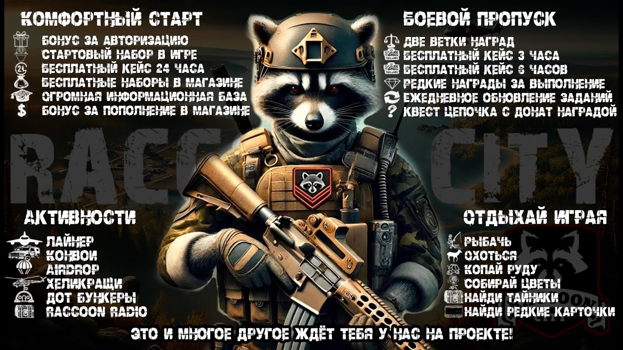 Серия #2766 ➤ RaccoonCity/PVE 3 | 4 #dayz #пэнипрэц