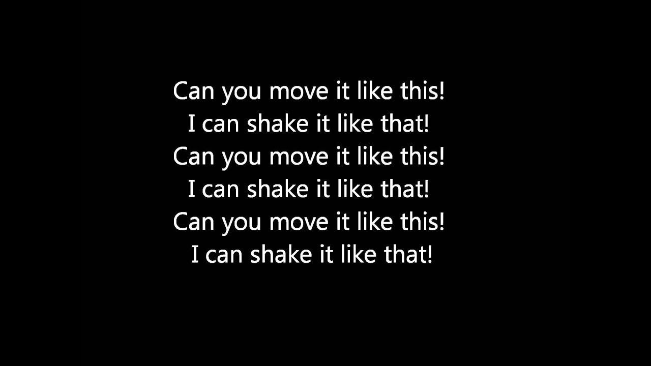 Move It Like This by Baha Men Lyrics