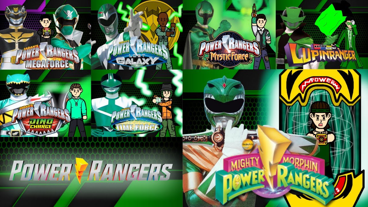 All Green Ranger Animated Morphs (THUS FAR) (By Lupin Green)