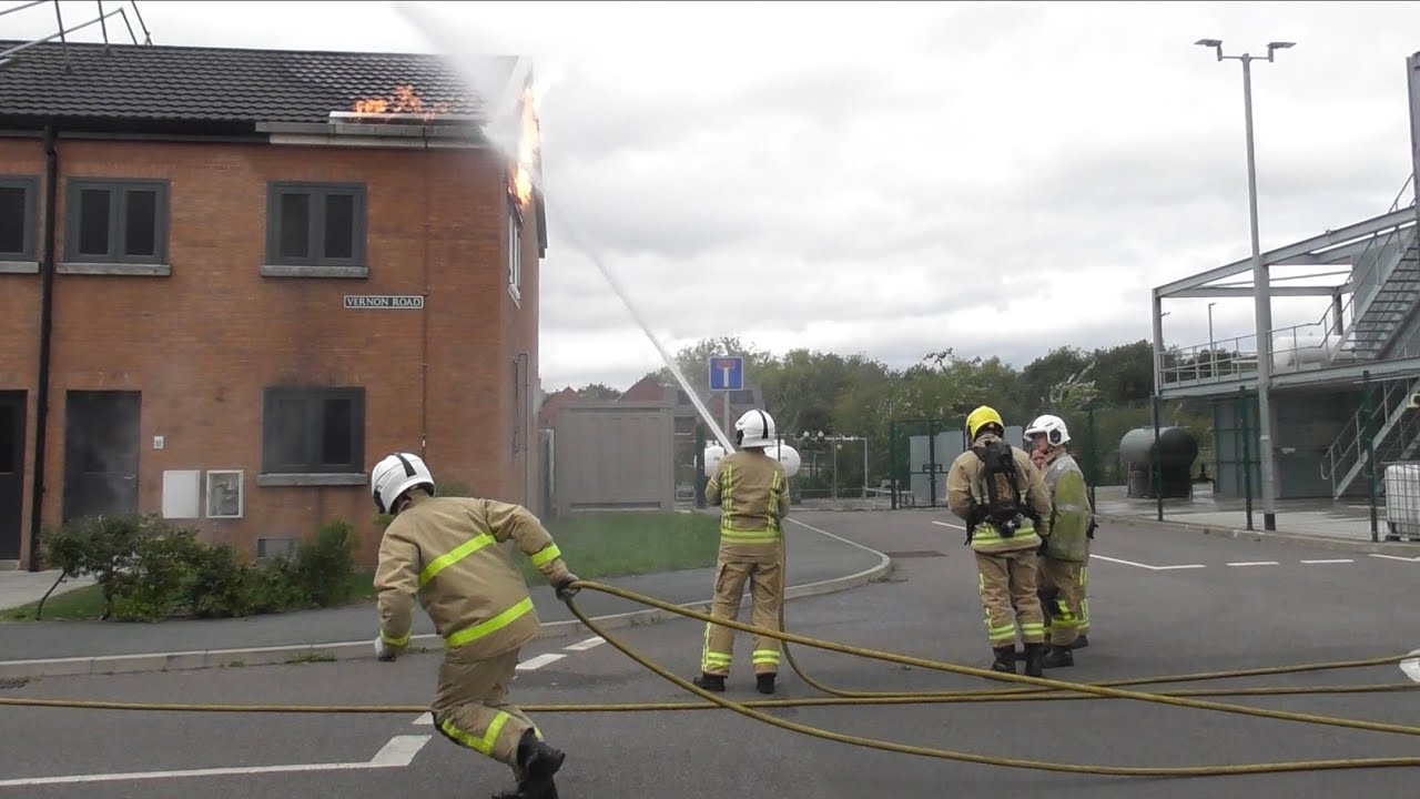 CFRS Winford HQ and Training Centre open day July 2025 | House Fire Demo - Persons Reported  