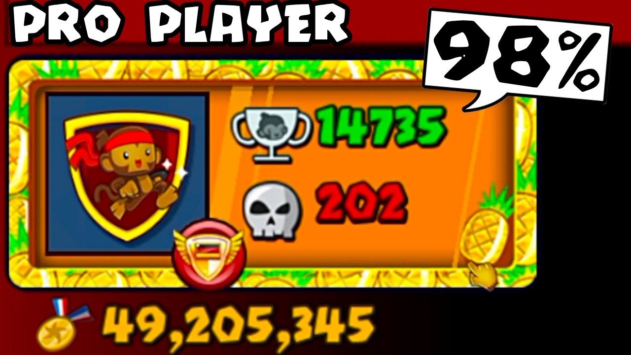 This Pro Player Wins 98% Of His Games... (Bloons TD Battles)