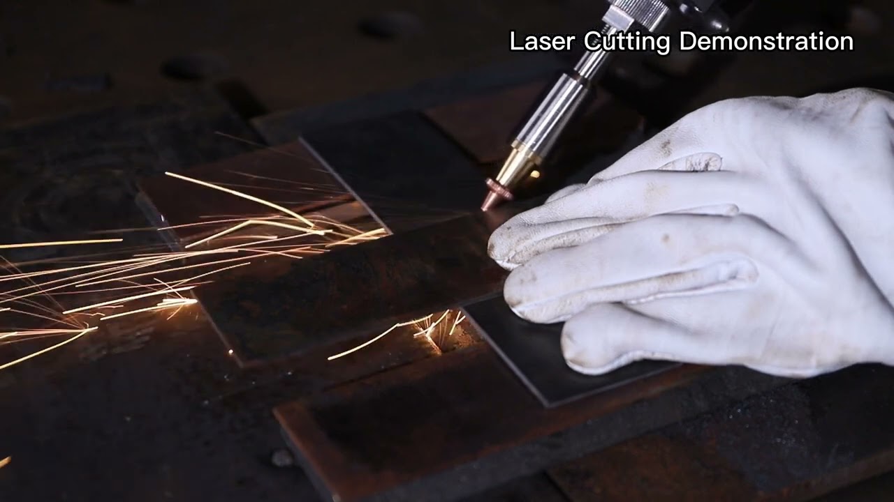 JASIC handheld laser welding machine panel operation instruction