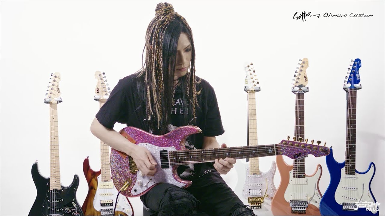 大村孝佳 plays ESP SNAPPER Artist Signature Models【デジマート・マガジン特集】
