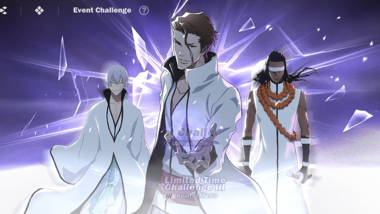 limited-time Challenge III - last floor - using trial chars - bleach soul resonance
