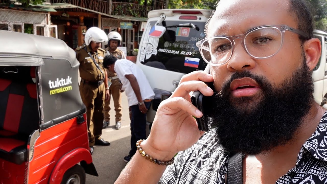 WE CRASHED THE TUK TUK WITHIN 24HRS IN SRI LANKA