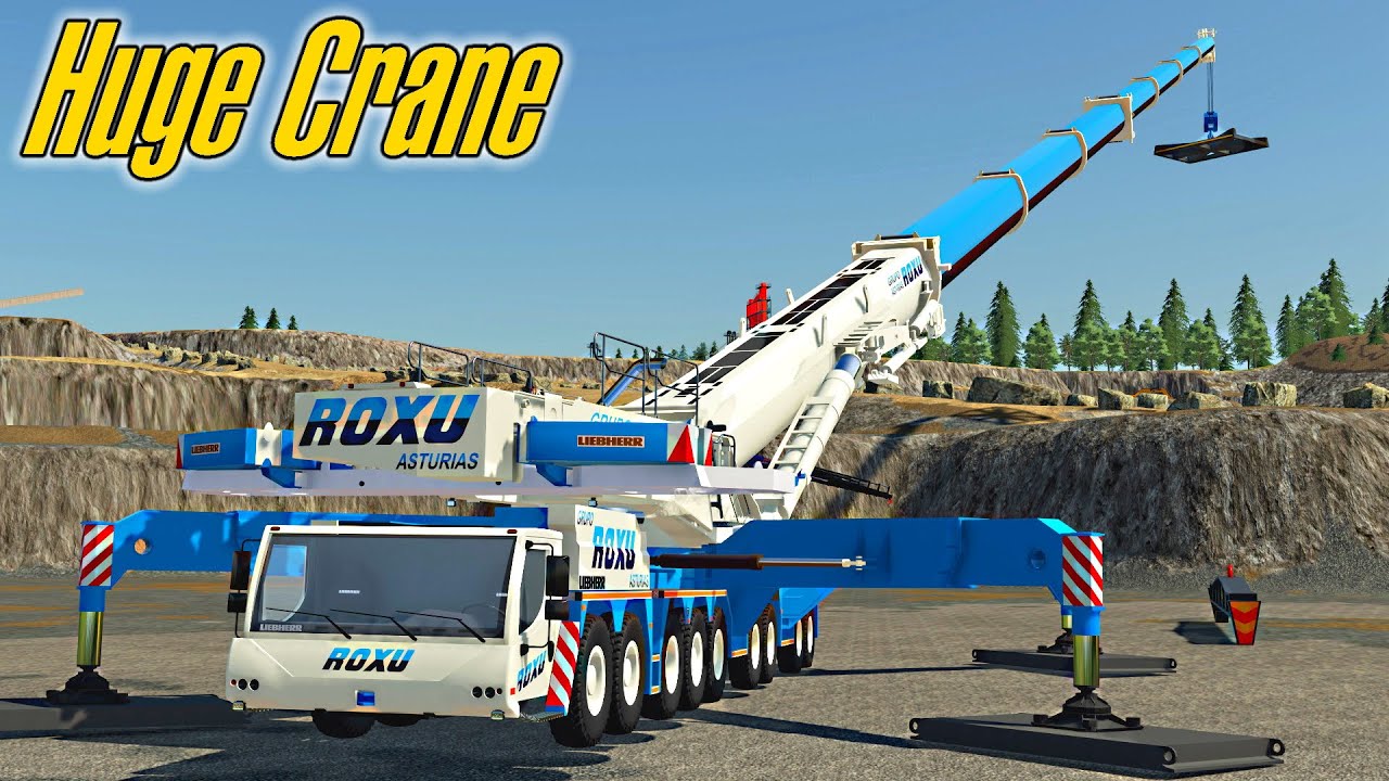 FS22 🚧 Guide To Liebherr LTM-11200 🚧 Farming Simulator 22 Mods