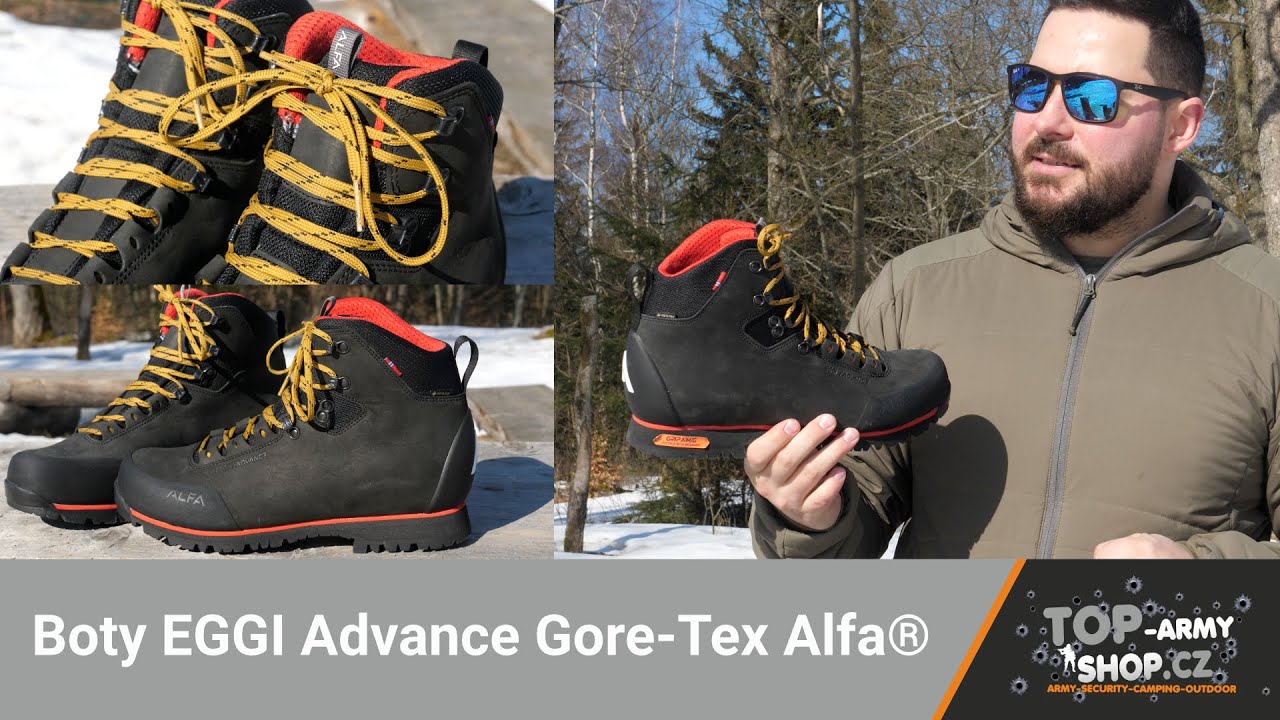 Pánská obuv EGGI Advance Gore-Tex Alfa® Béčková pohorka jak má být! Rigad