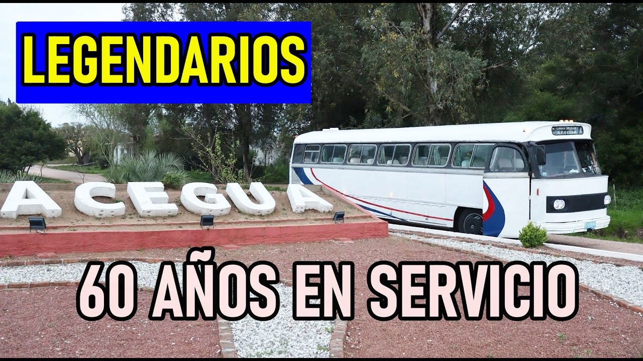 El ómnibus más antiguo de Uruguay en servicio
