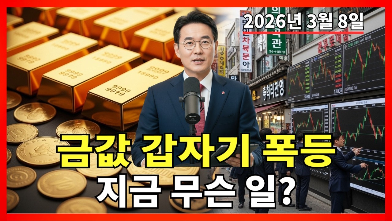 2026년 3월 8일 🇰🇷 한국 금값 오늘: 아침부터 예상 밖 움직임… 시장 분위기 뜨거워졌습니다 |금 가격 |금 투자 |경제 분석