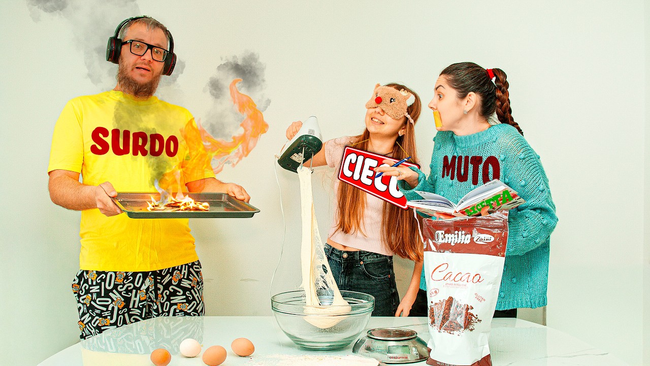 La ricetta perfetta per un DISASTRO (Sfida delle 3 Scimmie)