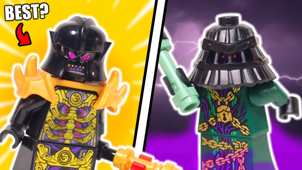 Top 10 Ninjago MAIN VILLAINS...