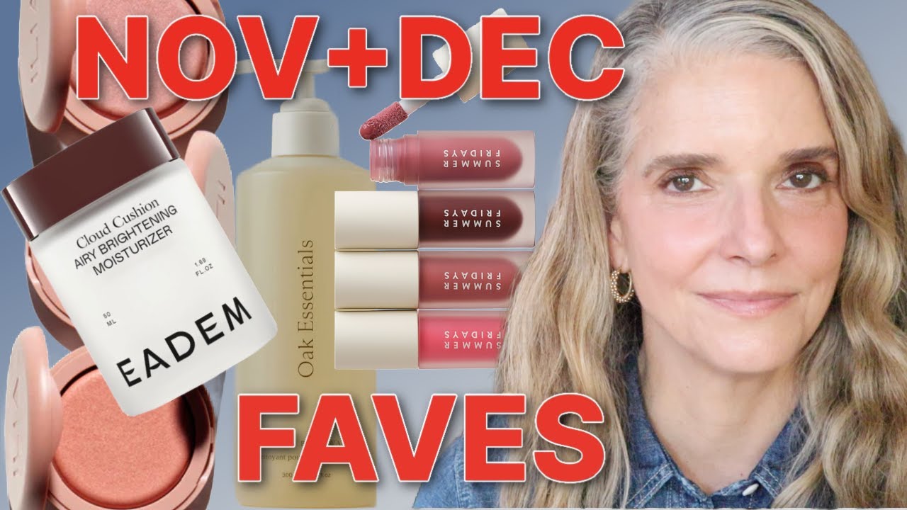 Любимые косметические средства ноября и декабря 🎁 | Уход за телом, уход за кожей и декоративная к...