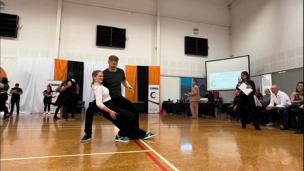 Ben and Emily - CNZ 2023 - Advanced B Freestyle - Final - Fast song