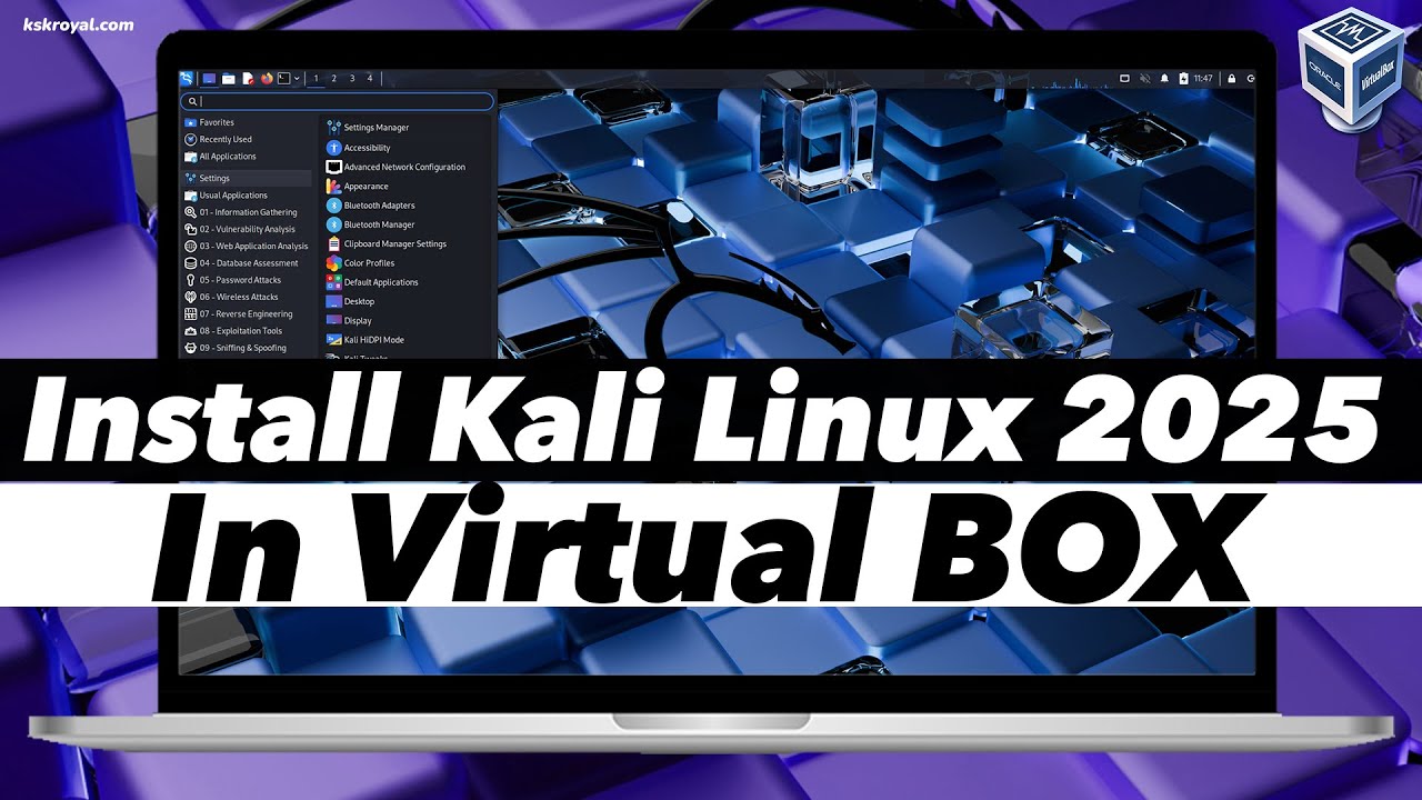 How To Install Kali Linux 2025 in VirtualBox | Kali Linux 2025.1