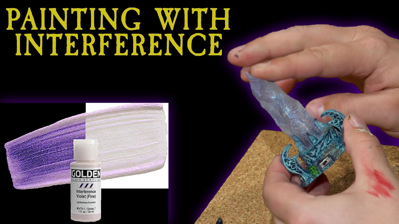 The Joy of Dwarven Painting: Using Interference Paint