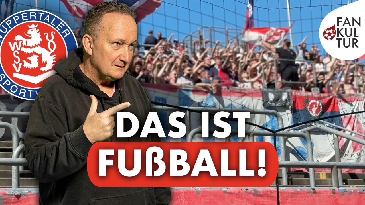 WSV-WAHNSINN | Stadionkult und Herzblut | Ein Tag Fan von: Wuppertaler SV | Fußball-Stadion-Vlog 🏟️