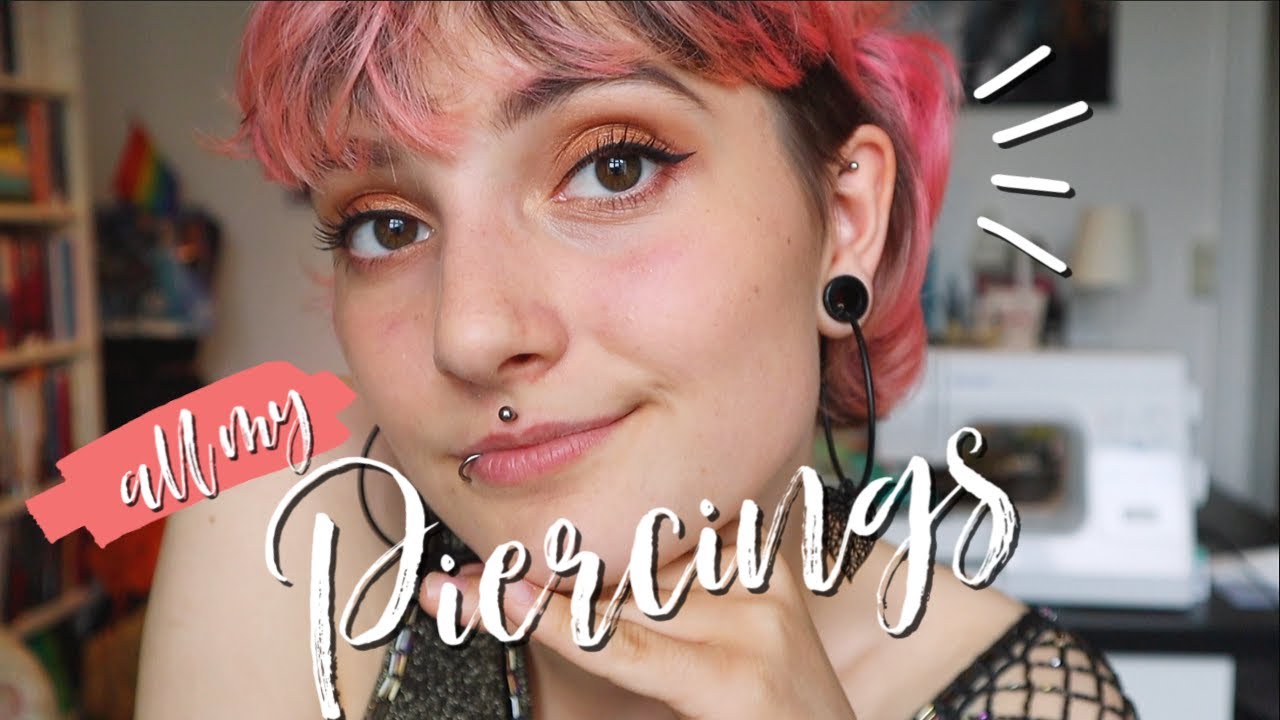 My Piercings Pros & Cons // Rook, Labret, Medusa, Nipple, Dermal Anchors