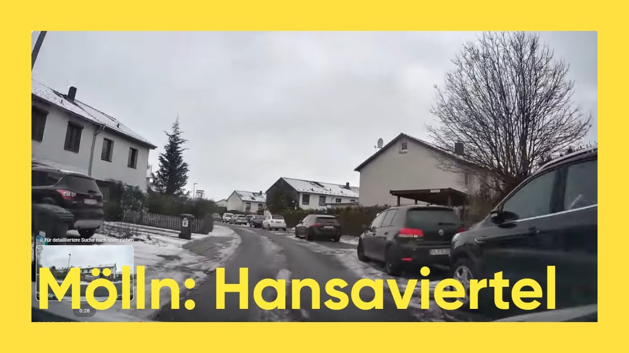 Unterwegs im Hansaviertel | Möllner Stadtansichten (4K)