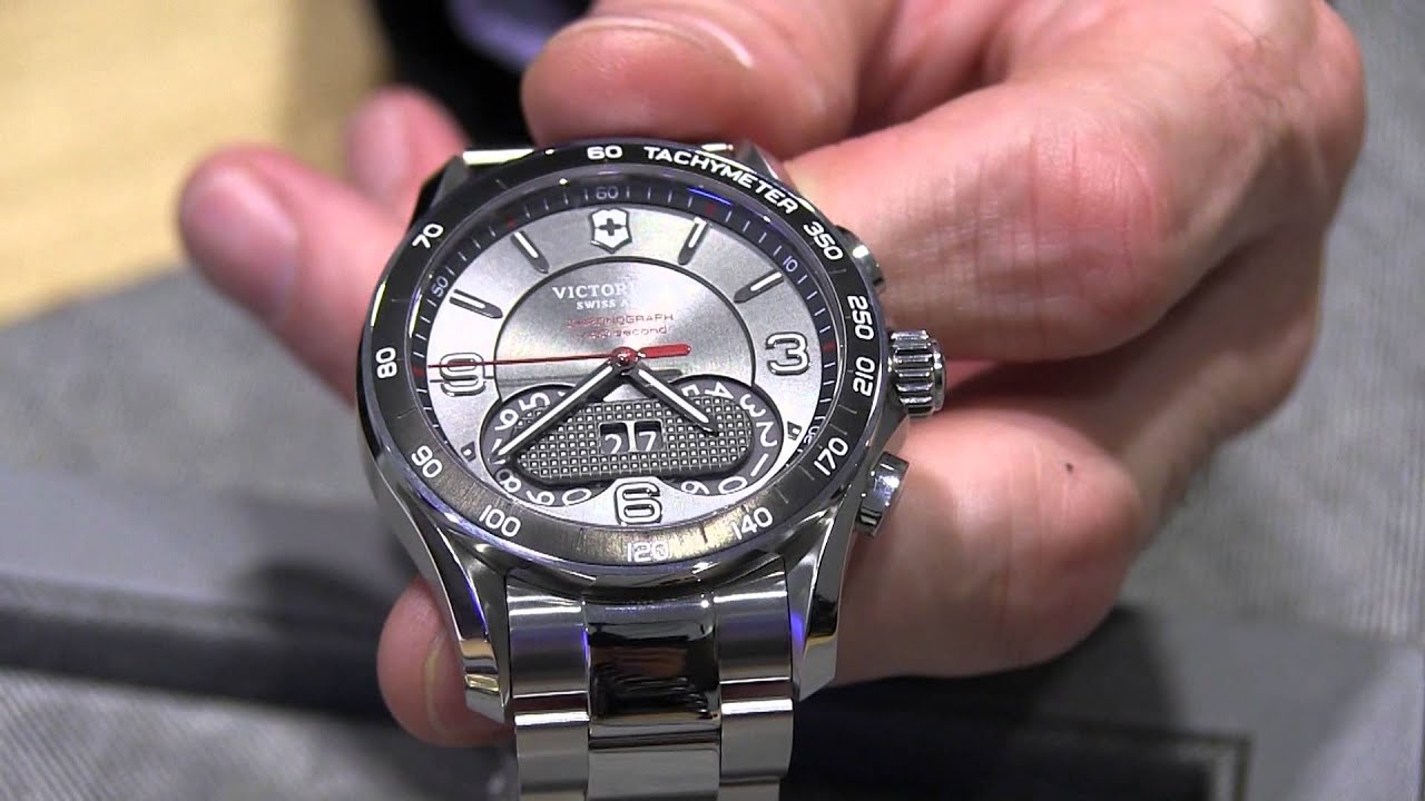 Victorinox Swiss Army Chrono Classic 1/100th Watch Explained