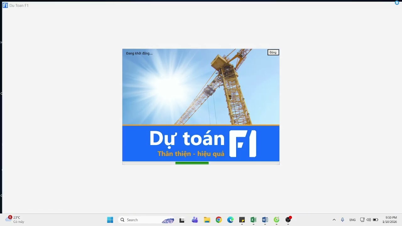 Học Dự Toàn F1 | Bài 1: Hướng Dẫn Tải Và Cài Đặt Phần Mềm Dự Toán F1 | Thuy Vo