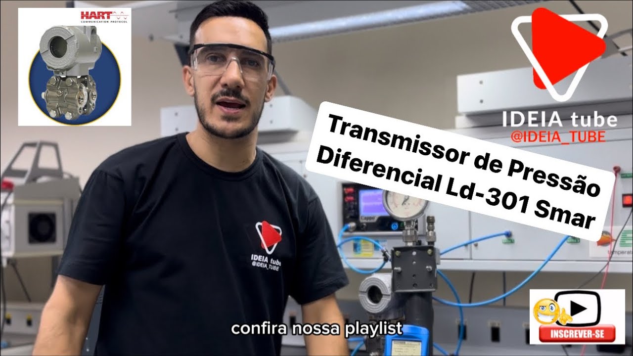 Instalação e Calibração Transmissor de Pressão Diferencial LD 301 Smar