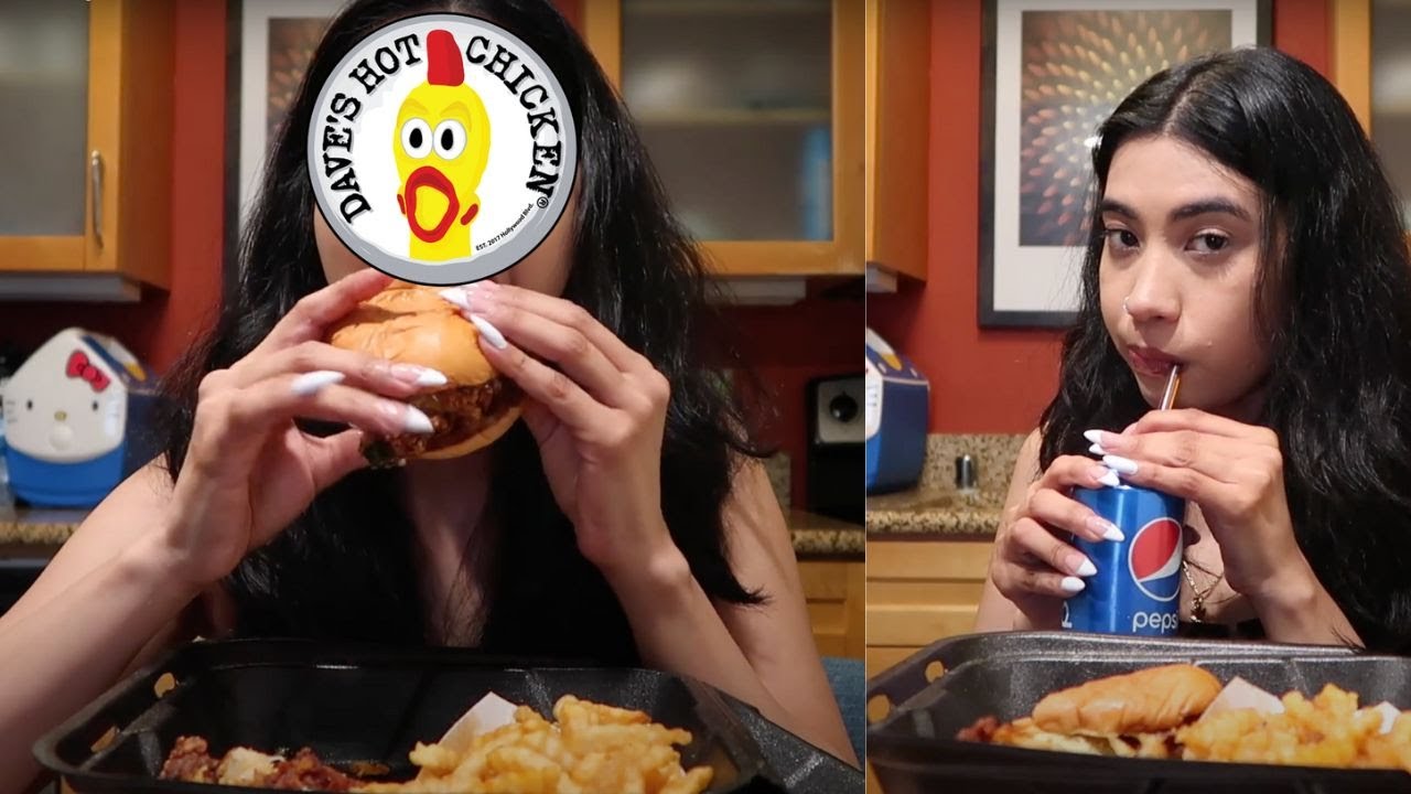 Dave's Hot Chicken Mukbang