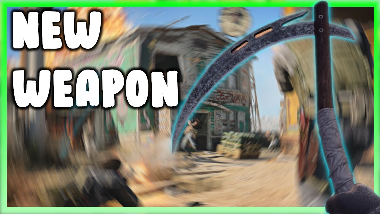 New Scythe Melee Weapon / COD COLD WAR / Easy unlock