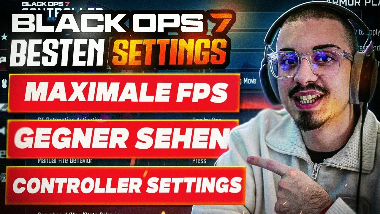 Die BESTEN SETTINGS f&uuml;r BLACK OPS 7! ⚙️ (PC/Konsole) 
