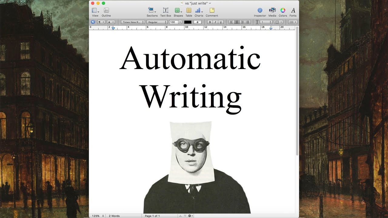 Automatic writing VS 